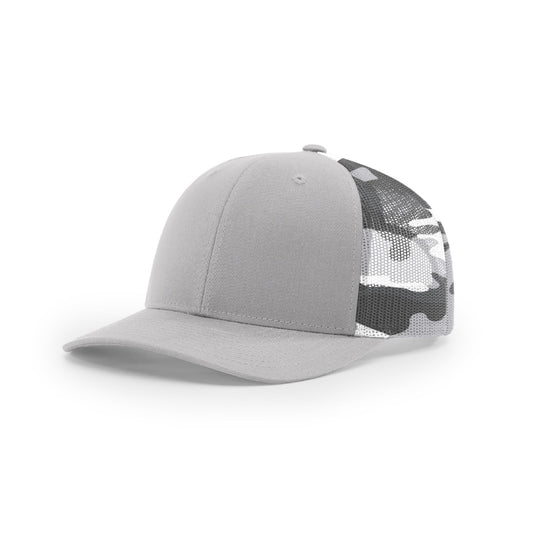 Boonsticks Richardson 112 Silver/Camo Logo Hat